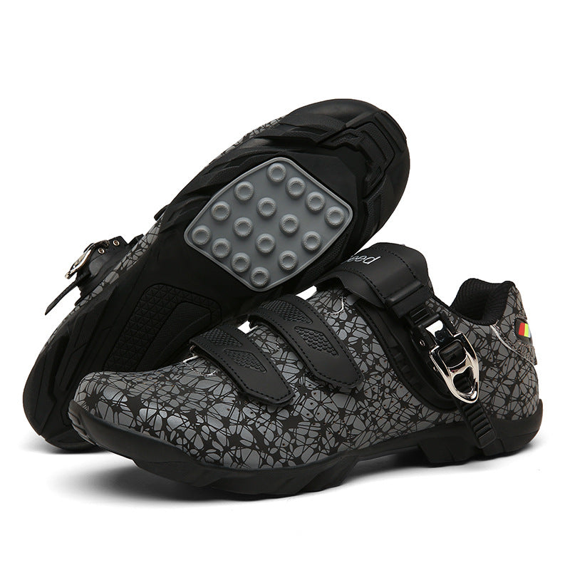 Colorful cycling shoes with locks, non-locking shoes, men's and women's cycling shoes, bicycle road shoes