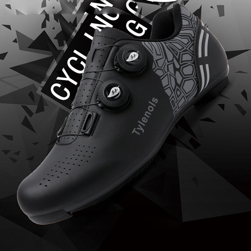 Bicycle men's and women's cycling shoes road bike lock shoes breathable dynamic cycling shoes