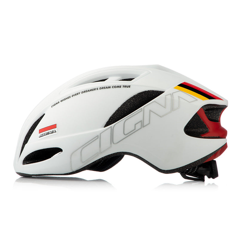 One-piece all-season bicycle protective helmet, lightweight for men and women