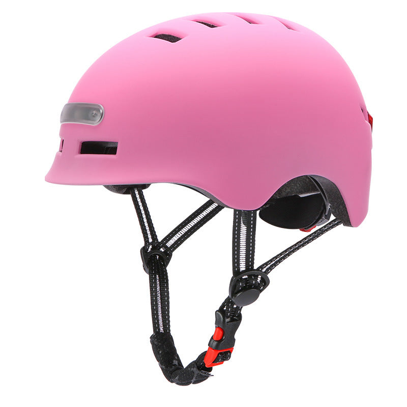 Smart bicycle helmet with light for road bike driving and mountain bike