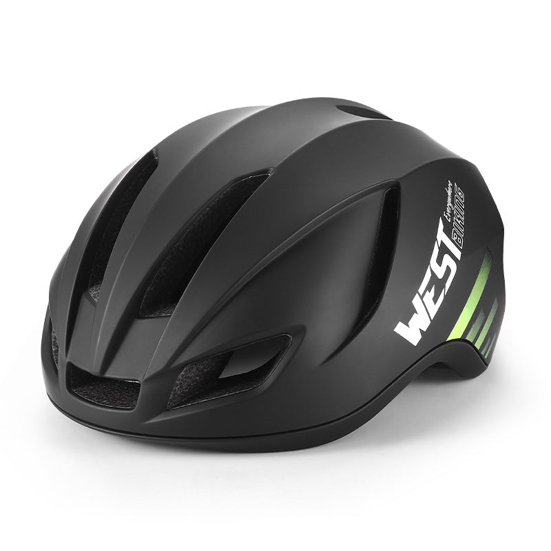 Bicycle aerodynamic helmet one-piece leisure commuting mountain road bicycle riding helmet