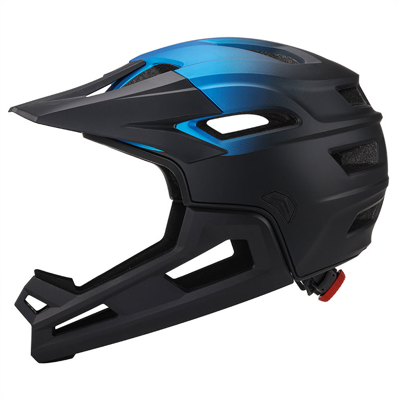 Outdoor adult riding mountain forest competition off-road helmet detachable mountain bike full helmet