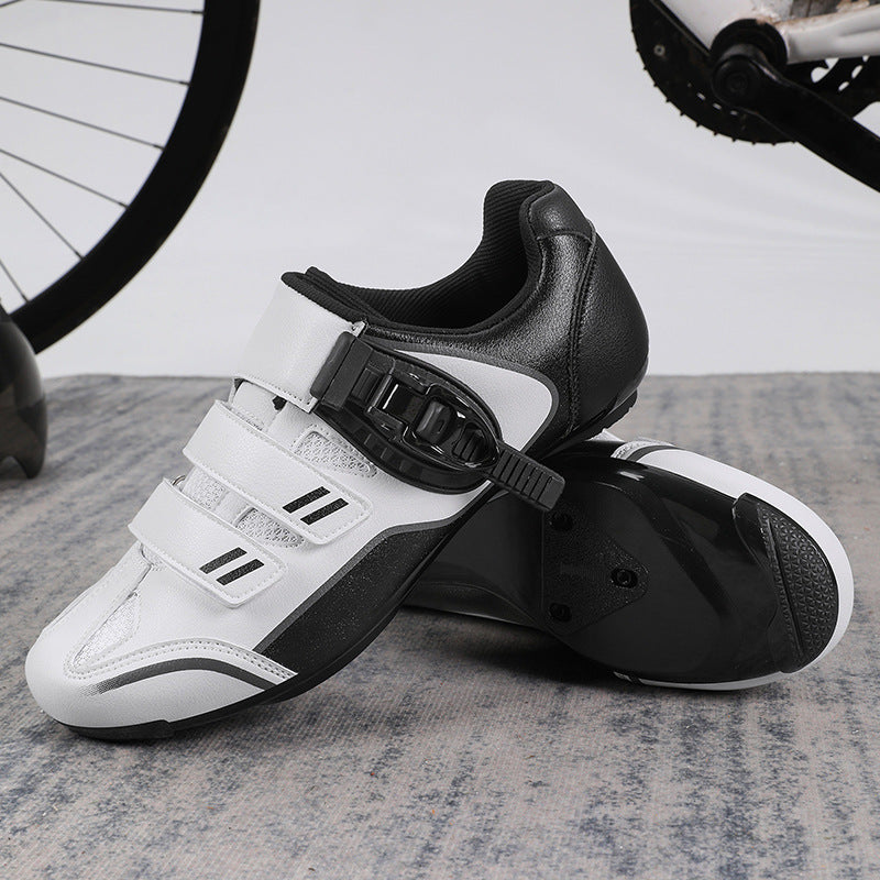 Lockable cycling shoes palladium buckle lock shoes men's and women's road bicycle power shoes hard sole