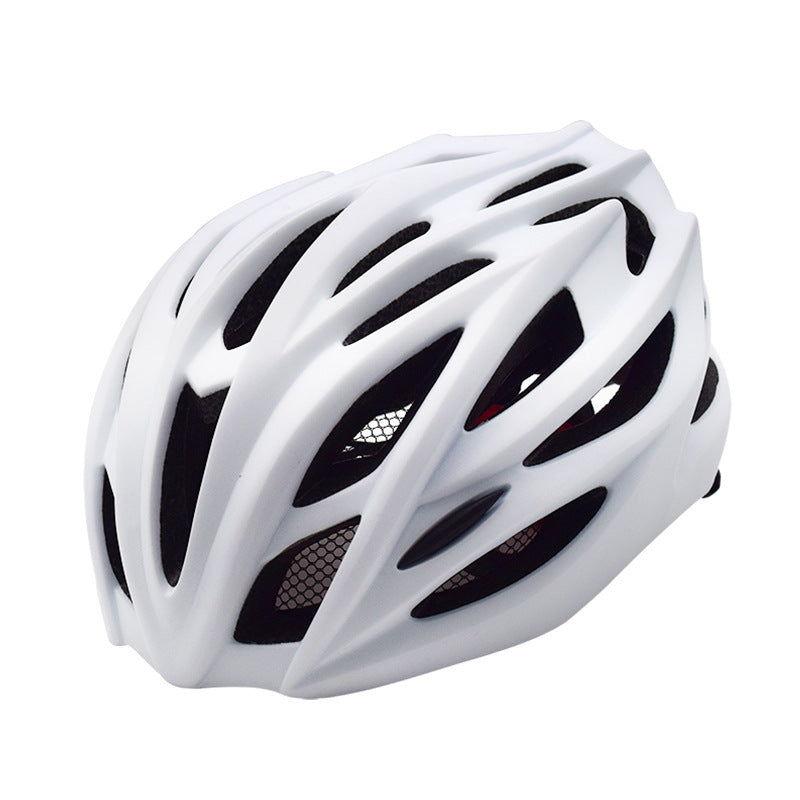 Men's and women's cycling road bike matte outdoor cycling helmet