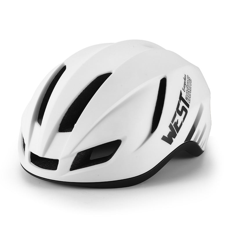 Bicycle aerodynamic helmet one-piece leisure commuting mountain road bicycle riding helmet
