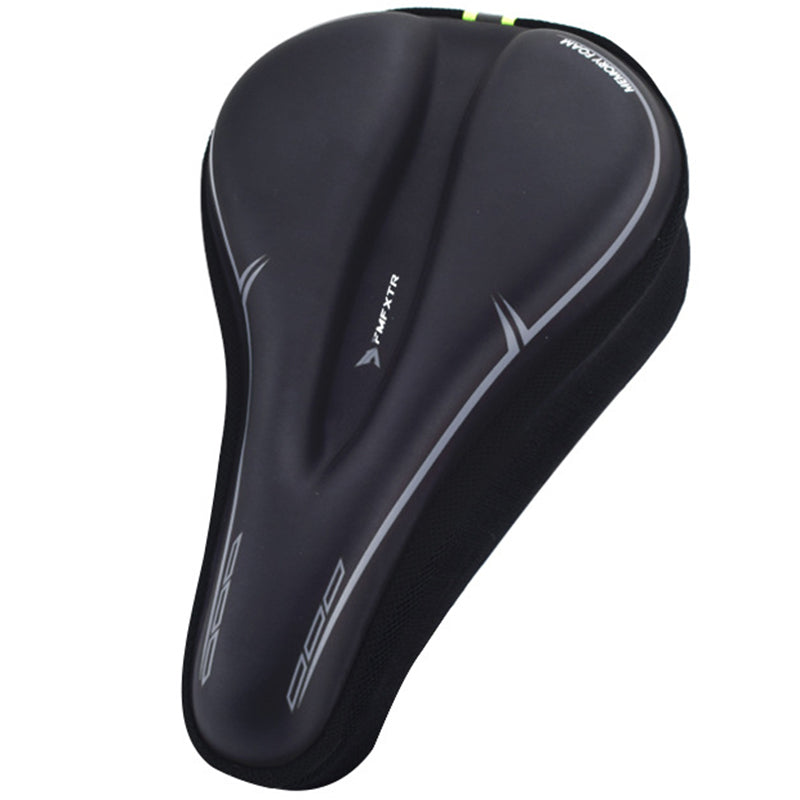 Thickened silicone cushion mountain bike soft cover bicycle seat equipment