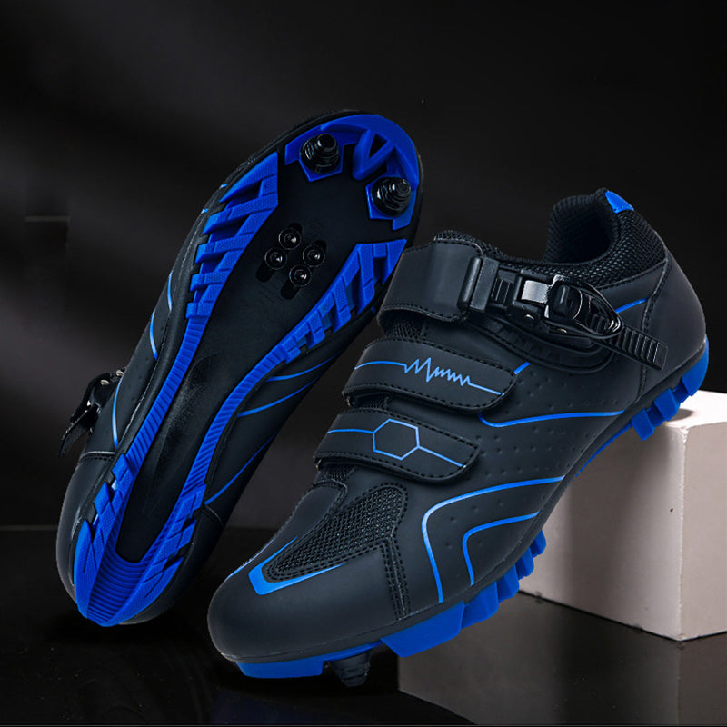 Mountain bike cycling shoes with locks, lock shoes, hard-soled dynamic cycling shoes, bicycle wide-soled shoes
