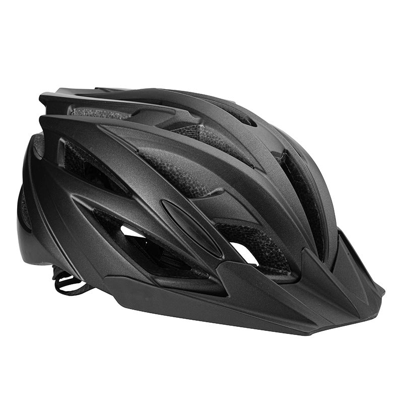 Adult bicycle one-piece detachable brim mountain bike road bike cycling helmet
