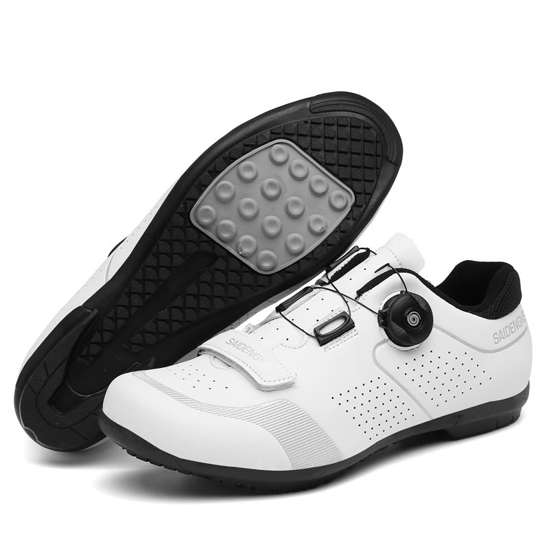 Lightweight and breathable cycling rubber shoes for outdoor sports and road cycling