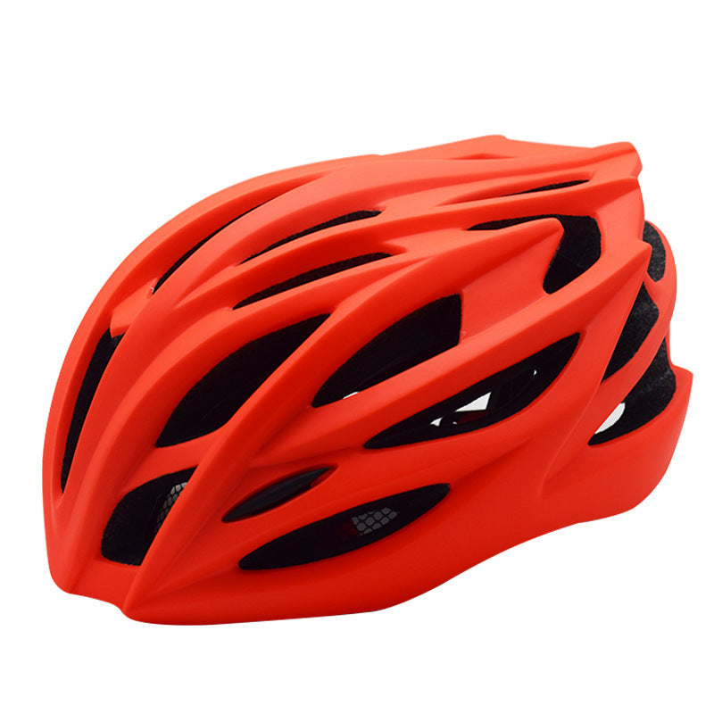 Men's and women's cycling road bike matte outdoor cycling helmet