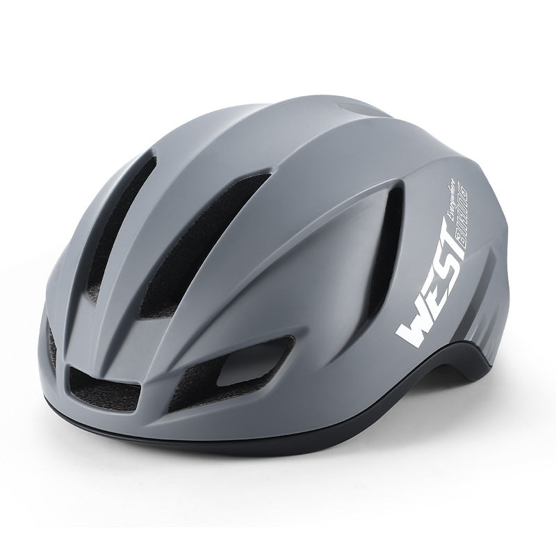 Bicycle aerodynamic helmet one-piece leisure commuting mountain road bicycle riding helmet