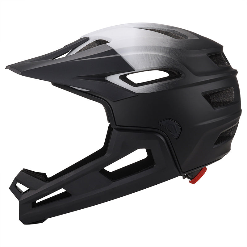 Outdoor adult riding mountain forest competition off-road helmet detachable mountain bike full helmet