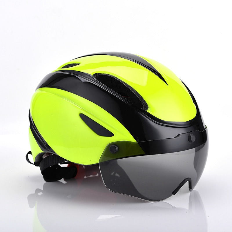 Cycling sports cycling helmet adult goggles integrated mountain bike bicycle helmet