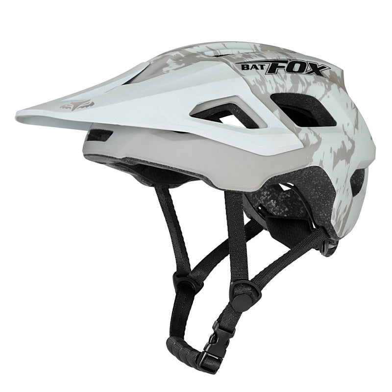 Mountain bike detachable brim ultra-light breathable cycling helmet bicycle skateboard helmet