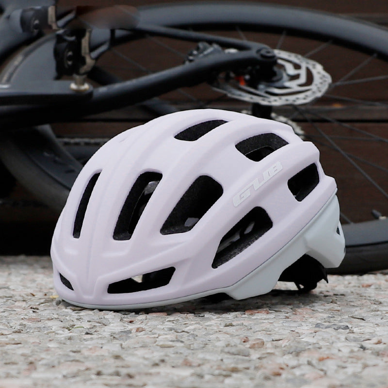 Bicycle Helmet, All-Season, One-Piece Molding for Mountain Bikes and Road Bikes