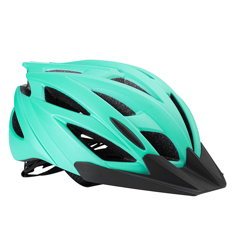 Adult bicycle one-piece detachable brim mountain bike road bike cycling helmet