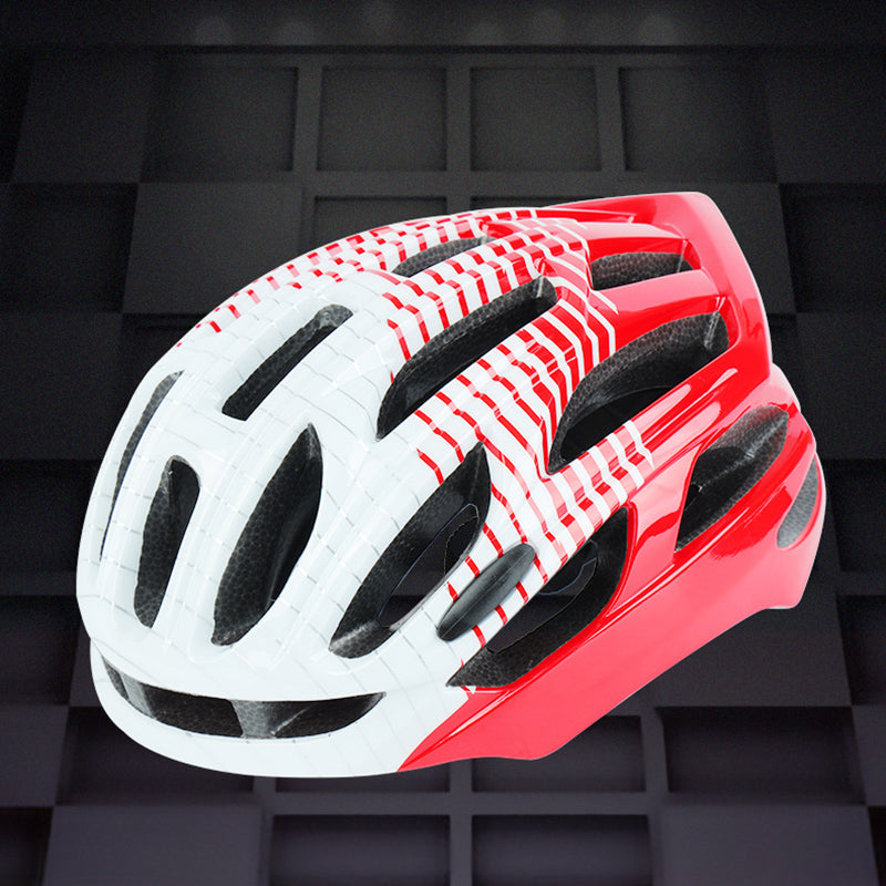 One-piece bicycle helmet, mountain and road cycling helmet, skateboard and roller skating helmet