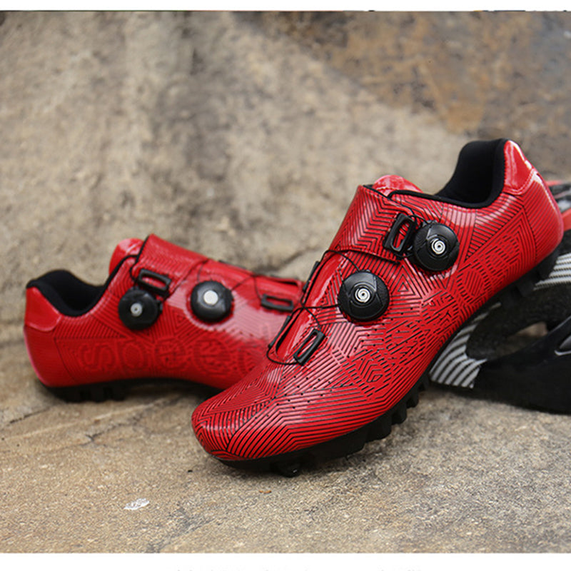 Lockable sports cycling shoes, lock shoes, men's and women's bicycle shoes, leisure power mountain bike shoes
