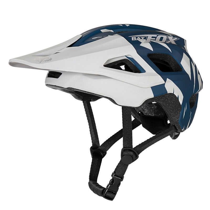Mountain bike detachable brim ultra-light breathable cycling helmet bicycle skateboard helmet