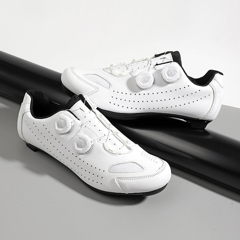 Road bike lock shoes all-match breathable hard-soled cycling shoes to help outdoor cycling shoes