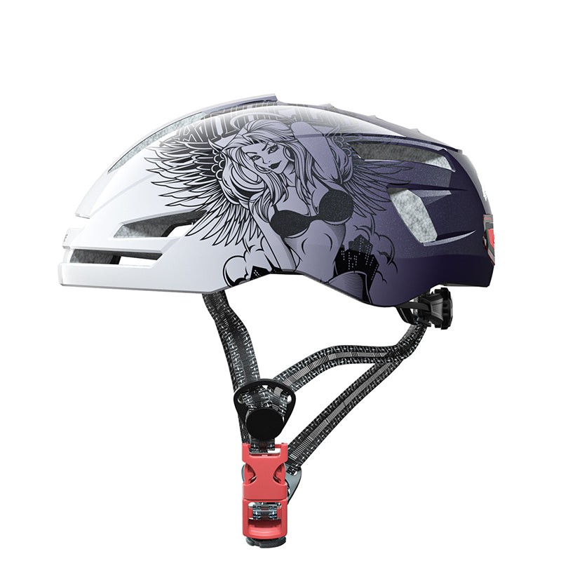 Cycling Helmet Men's and Women's Mountain Road Bike SUB Charging Warning Light