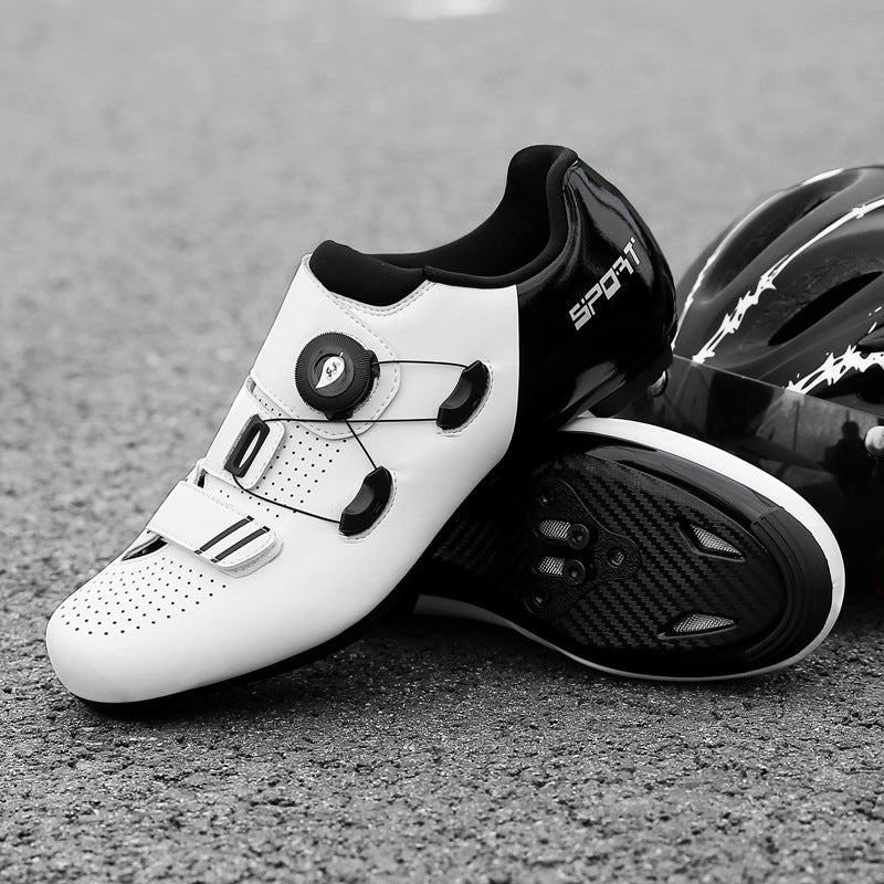 Lockable cycling shoes, bicycle shoes, road lock shoes, cycling sports shoes