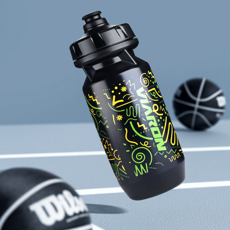 Mountain bike outdoor cycling plastic water cup portable squeeze sports water bottle