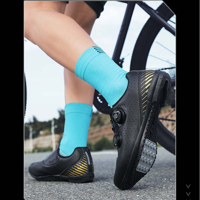 Cycling shoes, lockless cycling shoes, road bike shoes, lockable cycling shoes