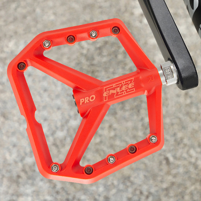 Bicycle nylon pedals downhill off-road pedals widened pedals non-slip pedals