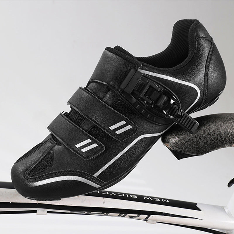 Lockable cycling shoes palladium buckle lock shoes men's and women's road bicycle power shoes hard sole