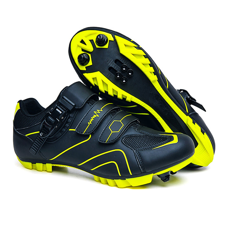 Mountain bike cycling shoes with locks, lock shoes, hard-soled dynamic cycling shoes, bicycle wide-soled shoes