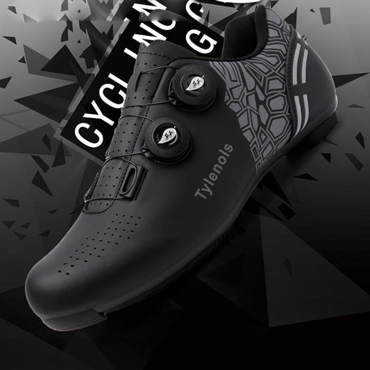 Bicycle men's and women's cycling shoes road bike lock shoes breathable dynamic cycling shoes