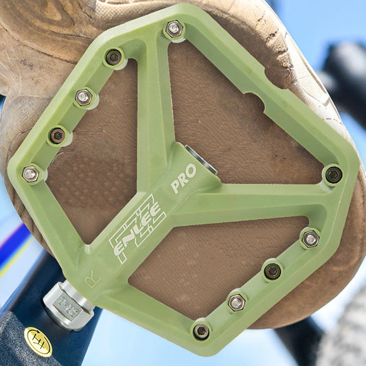 Bicycle nylon pedals downhill off-road pedals widened pedals non-slip pedals