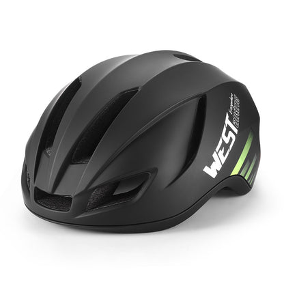 Bicycle aerodynamic helmet one-piece leisure commuting mountain road bicycle riding helmet