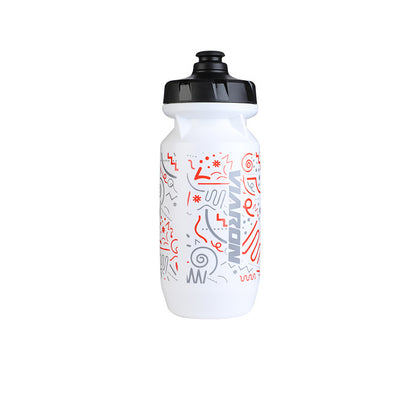 Mountain bike outdoor cycling plastic water cup portable squeeze sports water bottle