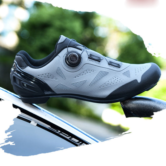 Bicycle shoes cycling shoes men's and women's road bike lockless shoes power shoes hard sole