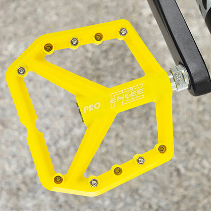 Bicycle nylon pedals downhill off-road pedals widened pedals non-slip pedals