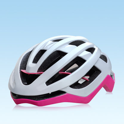 Mountain bike road cycling helmet with frame, double-shell one-piece molded safety helmet, breathable