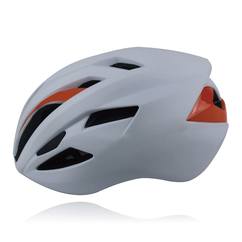 One-piece molded aerodynamic cycling helmet for adults, mountain bike, road bike, and bicycle safety helmet