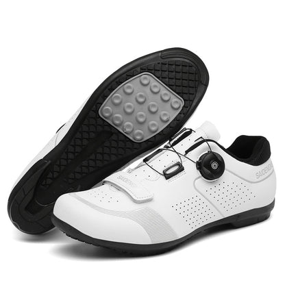 Lightweight and breathable cycling rubber shoes for outdoor sports and road cycling