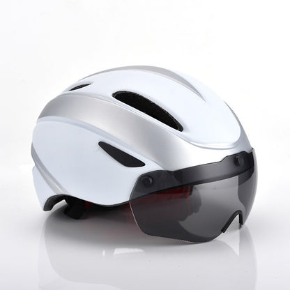Cycling sports cycling helmet adult goggles integrated mountain bike bicycle helmet
