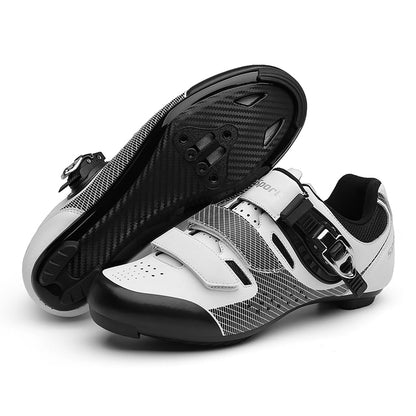 Cycling shoes comfortable wear-resistant road lock shoes anti-slip buckle shoes
