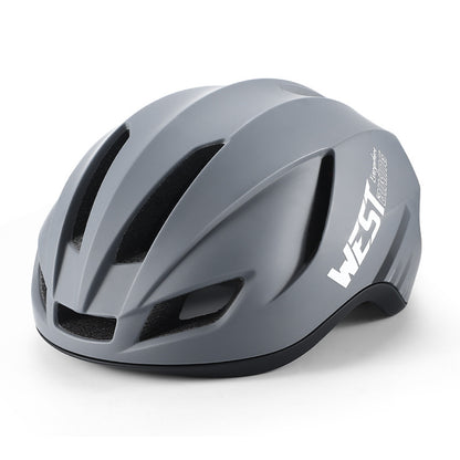 Bicycle aerodynamic helmet one-piece leisure commuting mountain road bicycle riding helmet