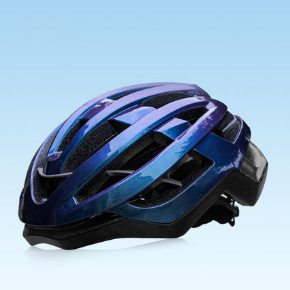 Mountain bike road cycling helmet with frame, double-shell one-piece molded safety helmet, breathable