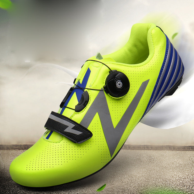 Cycling shoes road hard bottom lock shoes lockless men's and women's cycling shoes