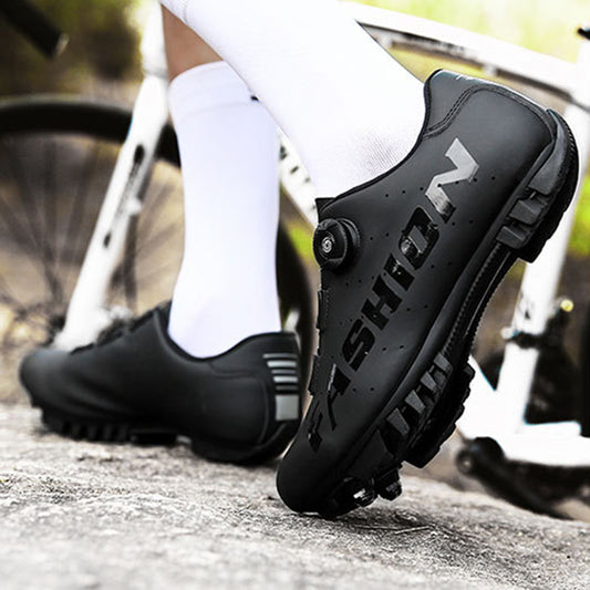Mountain bike shoes hard sole breathable lock shoes