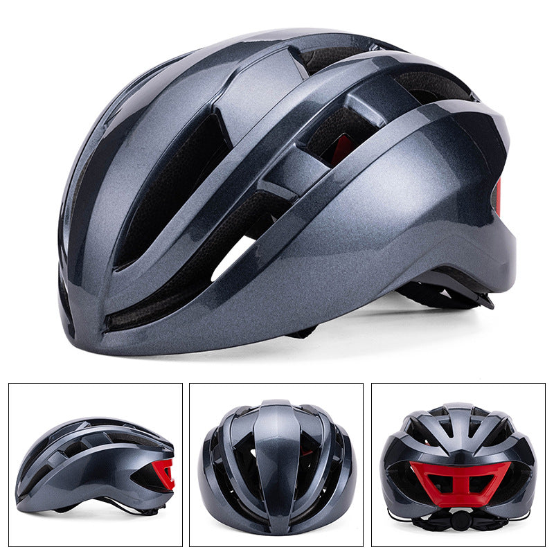 Mountain bike road bike riding helmet, one-piece molded ultralight protective gear, safety helmet