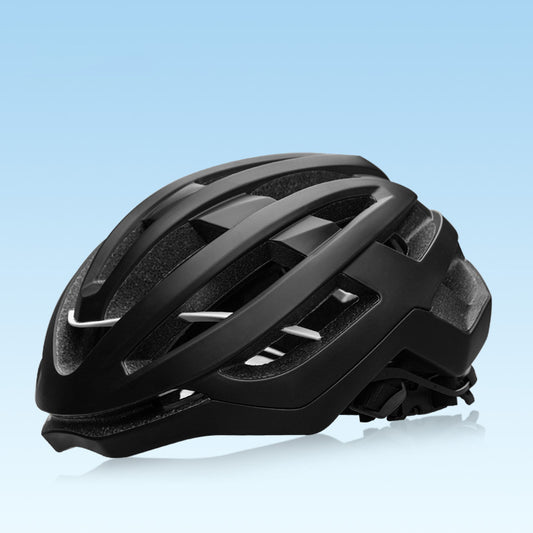 Mountain bike road cycling helmet with frame, double-shell one-piece molded safety helmet, breathable