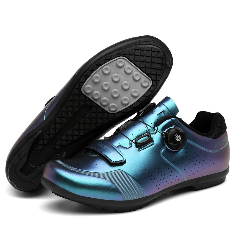 Lightweight and breathable cycling rubber shoes for outdoor sports and road cycling