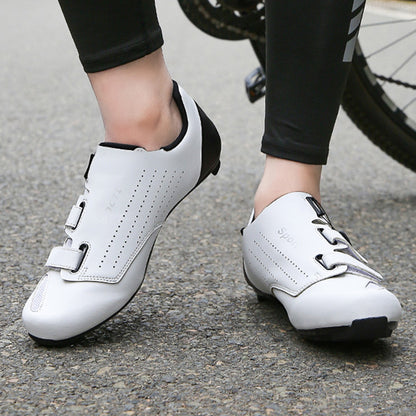 Cycling lock shoes breathable hard sole road bike lock shoes